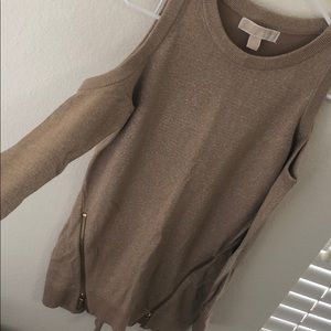 Michael Kors cold-shoulder sweater